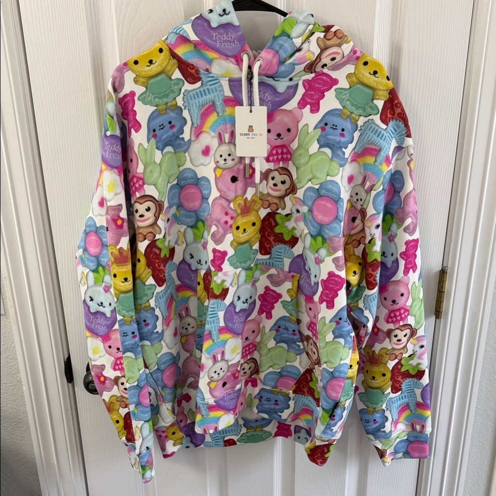 Teddy Fresh Colorful Character Hoodie